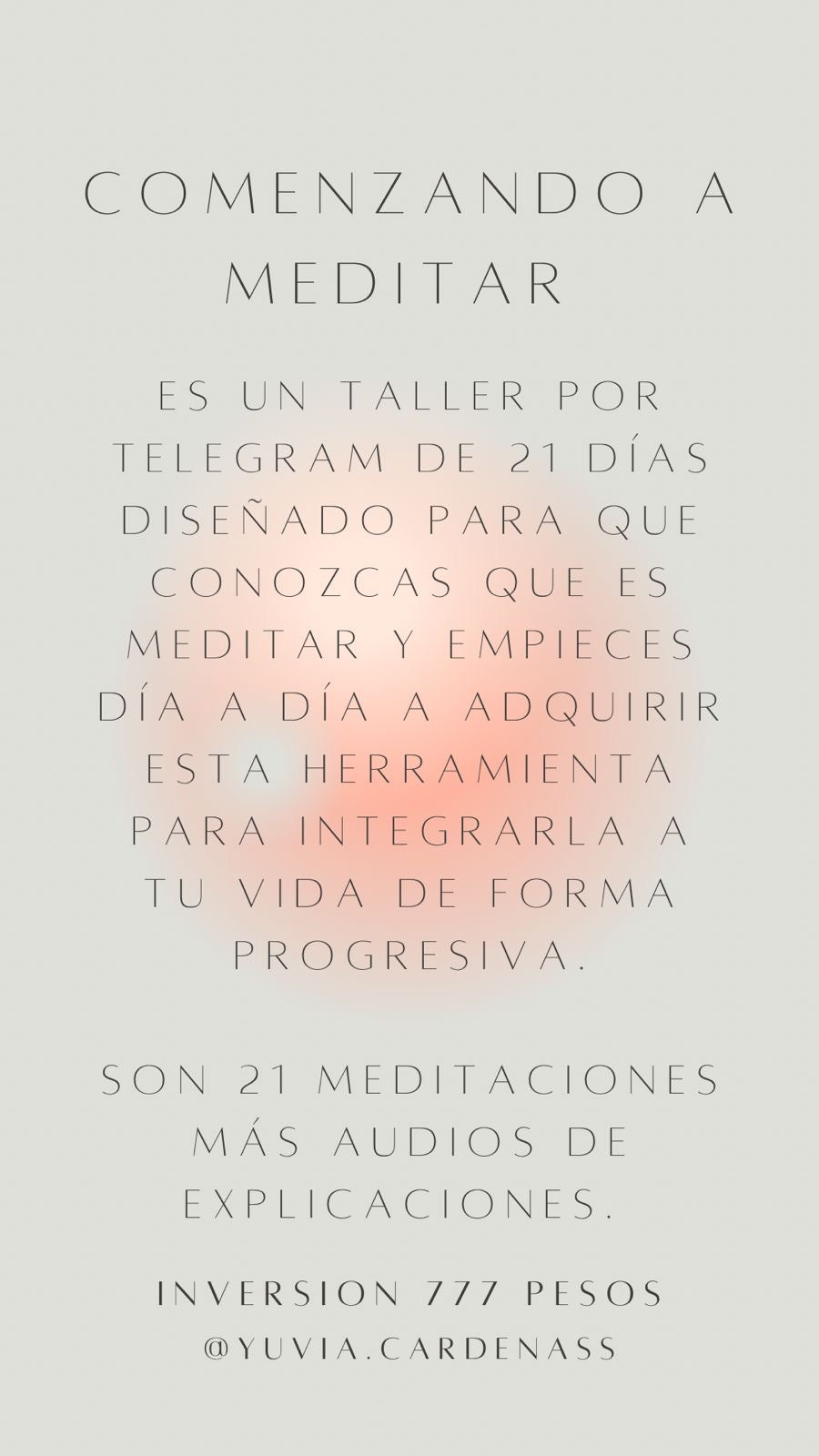 Meditaciones 21 días